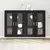 Zidni ormari 2 pcs Crni hrast 69,5 x 34 x 90 cm