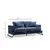 ATELIER DEL SOFA Sofa dvosed Frido Navy Blue