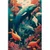 Slika nadrealistični delfini - 20x30