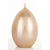 Velika sveča Pl Opal Rose Gold Egg, roza 12x7x7