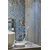 shumee Q-BATH PREMIUM DECOR 1530 kopalniška skodelica bela marmorna + steklena