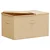 Kutija za spremanje 2 pcs Krem 60 x 43 x 35 cm Netkana tkanina