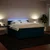 VIDAXL Box spring postelja z vzmetnico modra 200x200 cm žamet