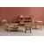 Hanah Home Klub sto Nala 62, 30x62x30 cm, Braon