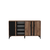 Hanah Home Komoda Dora 160x90x40cm Bež-Antracit