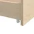 Vidaxl Posteljni okvir s predali trdna borovina 90x200 cm