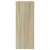 Konzolni stol boja hrasta 100x35x90 cm konstruirano drvo