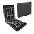 STO SA DVE KLUPE 180CM CRNI