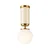 Opviq luster Moira-20205-A, 1 × E27, bež