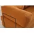 Atelier del Sofa Dvosed Via Con, 200x100x80 cm, Narandžasta