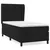Box spring krevet s madracem crni 100x200 cm baršunasti