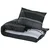 Set posteljine za poplun crno-bijeli 225x220 cm pamučni