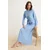 Trendyol Modest Ženska haljina Tctss25Eb00129, Svetloplava