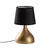 Opviq Stona lampa Gota-15474, Zlatno-crna
