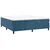 vidaXL Box spring posteljni okvir temno moder 180x200 cm žamet