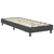 Vidaxl Posteljni okvir boxspring sivo blago 100x200 cm