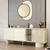 Hanah Home komoda Valento 20670, 208 cm, Moonstone / travertin