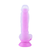 HiSmith HSA81 Silicone Glowing Realistic Dildo KlicLok 9.65 Pink