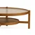 Hanah Home klub sto Harmony 110, 110 cm, orah