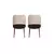 Conceptum Hypnose Set 2 trpezarijske stolice Orah
