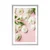 Plakat s paspartujem vrtnice v romantični varianti - 40x60 no frame