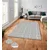 Conceptum Hypnose Tepih Asr Crpt-54, Pravougaoni, 140 x 220 cm, Sivi