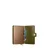 Usnjena denarnica Secrid STITCH FLORAL zelena barva
