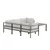 Venture Design Kotna sedežna garnitura Copacabana 70x218x218 cm rjava