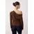 Trendyol Milla ženska bluza Twoaw26Bz00138, Braon-Dark Brown