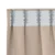 Zavjese za blackout s prstenovima 2 pcs Sivo-smeđa 245 x 140 cm
