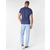 Calvin Klein Jeans  Majice kratkih rukava CHEST INSTIT SLUB SLIM SS  Blue