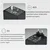 Potovalni adapter Techsuit HHT203A EU/UK/AUS/US, 2x USB-A + 2x USB-C, PD 20W - bel