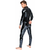 Black Level Erotski kombinezon za muškarce Jumpsuit, Crni
