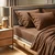 Tonne Brune - Smeđa Ranforce Fitted Plahta 85 (FR)