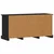 TV ormar Crni hrast 99,5 x 35,5 x 48 cm Konstruirano drvo
