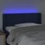 LED uzglavlje plavo 83x16x78/88 cm od tkanine