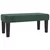Box spring krevet s madracem tamnozeleni 100x200 cm baršunasti