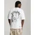 Ed Hardy Majica Faded Gothic Skull siva/črna/bela