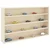 vidaXL Lesena vitrina Rjava 60 x 8,5 x 37 cm Vezani les