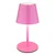 Globo 58488P-LED Stona lampa VANNIE 3W/5V IP54 1800mAh, ružičasta — dodirna, punjiva, sa prigušiva, pogodna za spoljašnju upotrebu