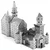METAL EARTH 3D sestavljanka Grad Neuschwanstein