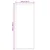 Voile zavjesa sa zavjesama 2 pcs Bijelo 260 x 140 cm Poliester