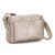 KIPLING Torba za čez ramo Abanu, srebrna