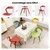 Costway Set 4 kuhinjskih stolov 48x54x81 cm barvit