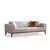 Atelier del Sofa Trosed na razvlačenje Cofi 90x80x222cm Krem