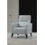 Kristal - Light Grey Light Grey Wing Chair