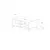 Hanah Home Klub sto Sonay 90x45x60cm Bež-Antracit
