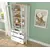 Hanah Home Polica za knjige FRN-20069, 83x194x35 cm, Bela