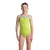 Arena star graphic swimsuit lightdrop back girls lime 116cm