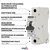 Modularni odklopnik 6A 1P, karakteristika B, 6 kA Schelinger BM-A02-G8-1P-B06